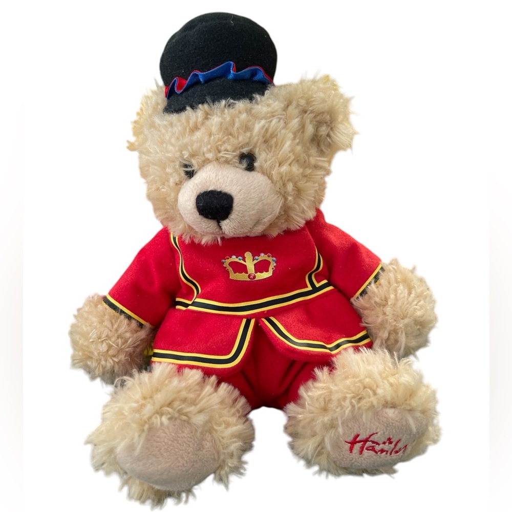Hamleys Royal Guard Beefeater Teddy Bear Plush Souvenir London Collectible